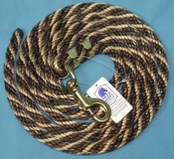 Nylon Lead Rope - Multi-Color 17 Nylon Lead Rope - Multi-Color -Horse Gear Shop 091049 nylon lead rope brown hair 02005 79494.1527294820