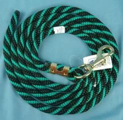 Nylon Lead Rope - 2 Color 13 Nylon Lead Rope - 2 Color -Horse Gear Shop 114408 009 nylon lead rope black green 98972 12158.1537223144