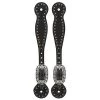 Weaver Leather Weaver Basketweave Floral Spot Thin Spur Straps 2 Weaver Leather Weaver Basketweave Floral Spot Thin Spur Straps -Horse Gear Shop 30 0296spurstrapblack 10892 29706.1527296393