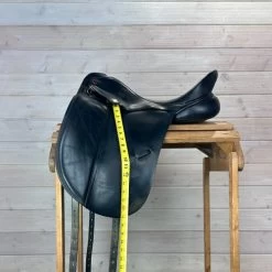 Used Albion SLK Dressage Saddle 17.5/MW -Horse Gear Shop 329 Flap Length 58662.1686181195