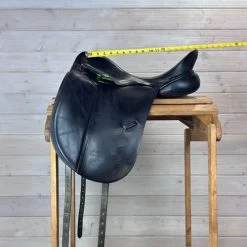 Used Albion SLK Dressage Saddle 17.5/MW -Horse Gear Shop 329 Seat Measurement 59011.1686181199