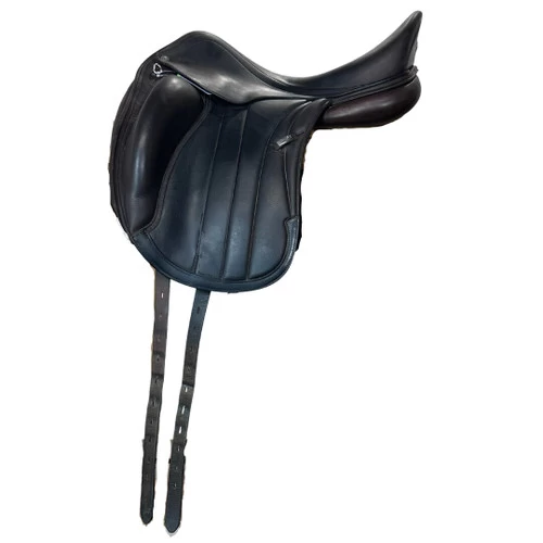 Used Equipe Viktoria Monoflap Dressage Saddle 17.5/W 9 Used Equipe Viktoria Monoflap Dressage Saddle 17.5/W - Image 7