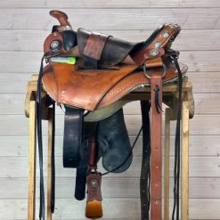 Used Ortho-Flex Western Saddle 15/M 15 Used Ortho-Flex Western Saddle 15/M -Horse Gear Shop 337 L Rigging 78580.1690420281
