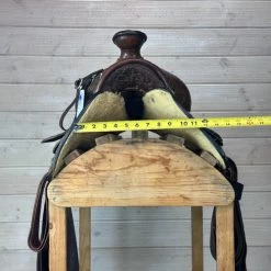 Used Circle Y Custom Western Saddle 14/M -Horse Gear Shop 338 Front Measurement 16754.1690419847