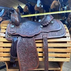 Used Circle Y Custom Western Saddle 14/M -Horse Gear Shop 338 Seat Measurement 66651.1690419856
