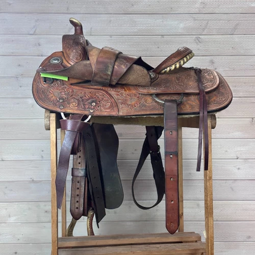 Used Star Of Texas Western Saddle 15/MW 5 Used Star Of Texas Western Saddle 15/MW - Image 3