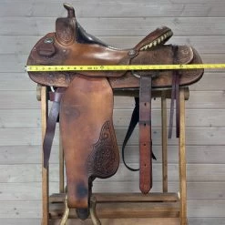 Used Star Of Texas Western Saddle 15/MW 16 Used Star Of Texas Western Saddle 15/MW -Horse Gear Shop 340 Skirt Measurement 01240.1690419413