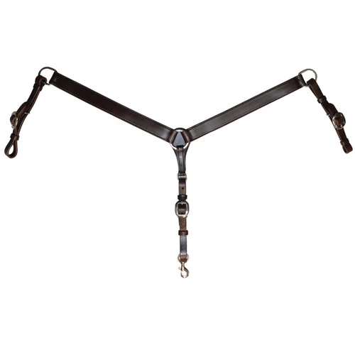 Circle Y Stitched Straight Breast Collar 4 Circle Y Stitched Straight Breast Collar - Image 2