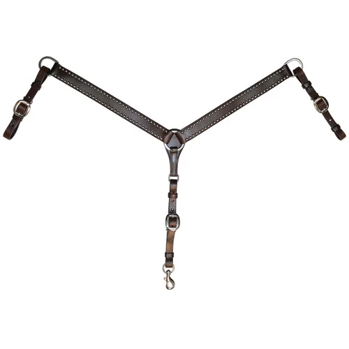 Circle Y Spots Straight Breast Collar 4 Circle Y Spots Straight Breast Collar - Image 2