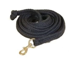 Tory Wide Braided Cotton Lead Rope -Horse Gear Shop 629 tory wide braided cotton lead black 43378 31178.1527303529