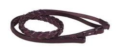 Tory Leather Laced Reins XX-Long 72"