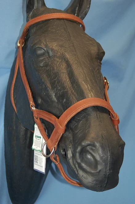 Buckaroo Leather Flat Nose Sidepull 4 Buckaroo Leather Flat Nose Sidepull - Image 2