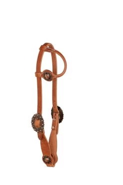 Berlin Cowboy Culture One Ear Headstall Heavy Oil
