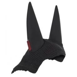LeMieux Acoustic Pro Fly Hood -Horse Gear Shop acoustic pro fly bonnet black back 5362 lemieux 61134.1670556902