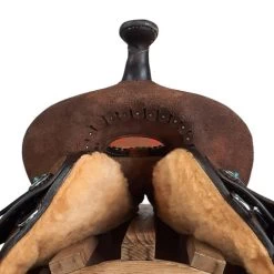 Alamo Saddlery Aztec Arrow Barrel Saddle 17 Alamo Saddlery Aztec Arrow Barrel Saddle -Horse Gear Shop aztec arrow barrel brown orange red front AZTEC ARROW alamo 25637.1650658492