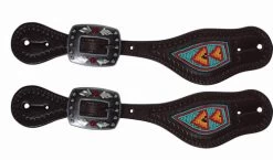 Professional's Choice Beaded Spur Straps