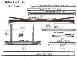 Halter Ego Aspen Rolled Snaffle Bridle -Horse Gear Shop bridle size guide halter ego 27456.1682612618