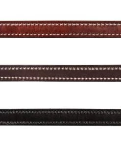 Mary's British Leather Halter With Solid Brass Hardware 11 Mary's British Leather Halter With Solid Brass Hardware -Horse Gear Shop british halter leather colors swatch walsh 89387.1685668560