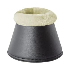 B Vertigo Wellington Fleece Bell Boots -Horse Gear Shop bv wellington fleece boots black back 19719 BL horze 20648.1678563638