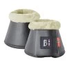 B Vertigo Wellington Fleece Bell Boots -Horse Gear Shop bv wellington fleece boots black pair 19719 BL horze 08622.1678563830