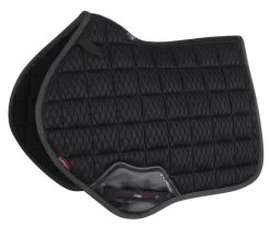 LeMieux Carbon Mesh CC Square Pad -Horse Gear Shop carbon mesh air cc black side 6744 lemieux 63228.1636592838