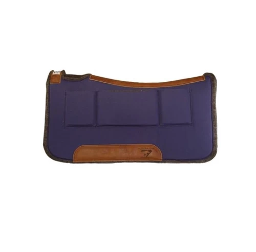 Diamond Wool Contoured Relief Western Saddle Pad 5 Diamond Wool Contoured Relief Western Saddle Pad - Image 3