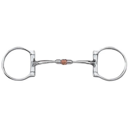 Myler Western Dee Comfort Snaffle With Copper Roller MB03 3 Myler Western Dee Comfort Snaffle With Copper Roller MB03