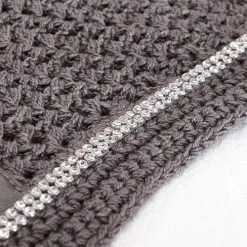 Kavalkade Crystal Fly Bonnet 16 Kavalkade Crystal Fly Bonnet -Horse Gear Shop crystal fly bonnet dark gray detail 36103 DK.GRAY kavalkade 00688.1621107288