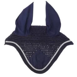 Kavalkade Crystal Fly Bonnet 14 Kavalkade Crystal Fly Bonnet -Horse Gear Shop crystal fly bonnet navy front 36103 NAVY kavalkade 75599.1621107259