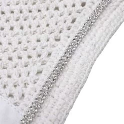 Kavalkade Crystal Fly Bonnet 21 Kavalkade Crystal Fly Bonnet -Horse Gear Shop crystal fly bonnet white detail 36103 WHITE kavalkade 72432.1621107296