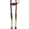 Pony Circle Y Day Money One Ear Headstall -Horse Gear Shop day money pony 1 ear hs brown P021 20 SC circle y 07558.1686165295
