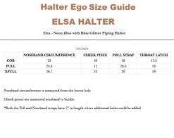 Halter Ego Elsa Halter -Horse Gear Shop elsa halter size chart halter ego 77404.1682556568