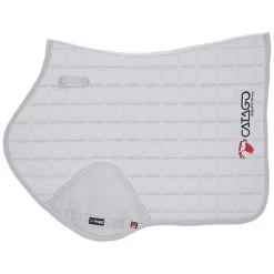 CATAGO FIR-Tech Jump Saddle Pad -Horse Gear Shop fir tech jp pad white 471274 catago 28230.1660586804