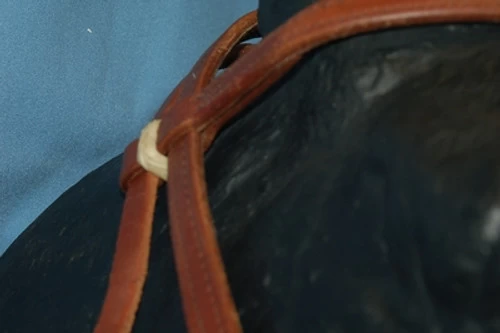 Buckaroo Leather Flat Nose Sidepull 5 Buckaroo Leather Flat Nose Sidepull - Image 3