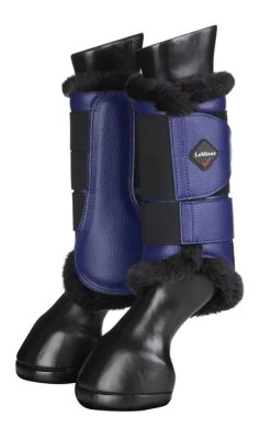 LeMieux Fleece Lined Brushing Boots 15 LeMieux Fleece Lined Brushing Boots -Horse Gear Shop fleece lined brushing boots ink blue pair 4040 lemieux 09447.1636831558