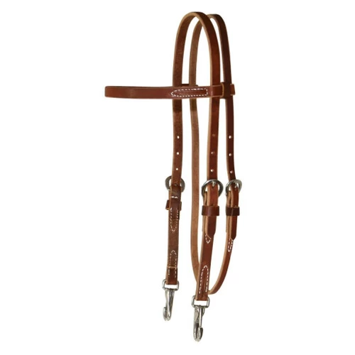 Reinsman Rosewood Harness Training Headstall 4 Reinsman Rosewood Harness Training Headstall - Image 2