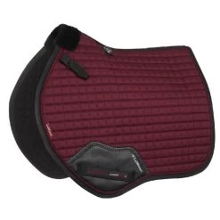 LeMieux Junior Pro Jump Square Pad -Horse Gear Shop junior pro jump burgundy side 5832 lemieux 60626.1636587426