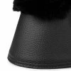 LeMieux Lambswool Overreach Boots -Horse Gear Shop lambswool bell boot black detail 7664 lemieux 37247.1638397550