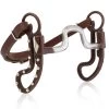 Mikmar Legacy Bit - Plain & Dots -Horse Gear Shop legacy dots brown side LEGBR mikmar 41243.1619016857