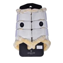 Kingsland KL Lorna Front Protection Boots -Horse Gear Shop lorna front boots white 212 HG 820 000 kingsland 04217.1623195556