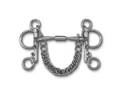 Myler Comfort Snaffle Wide Barrel Pelham- MB 02 - Level 1