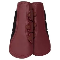 Horze Noir Brushing Boots -Horse Gear Shop noir brushing boots red mahogany burgundy pair 19254 RMBU horze 57865.1654206793