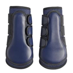 Kingsland Patton Protection Boots -Horse Gear Shop patton protection boots navy inside 2220433426 kingsland 75371.1657133221