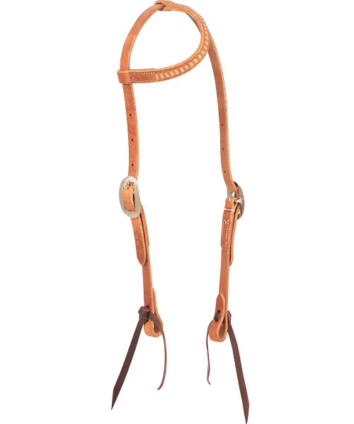 Martin Saddlery Rawhide Lace One Ear Headstall 3 Martin Saddlery Rawhide Lace One Ear Headstall