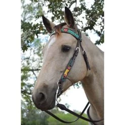 Circle Y Rising Sunflower Brow Headstall