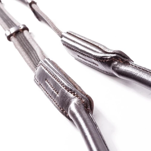 Kavalkade Rolled Rubberized Reins With Stops 10 Kavalkade Rolled Rubberized Reins With Stops - Image 8