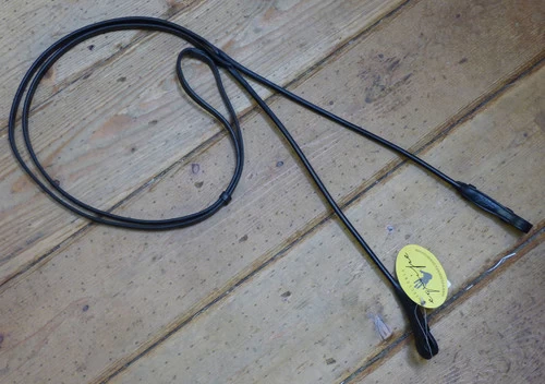 Equipe Rolled Leather Curb Reins 3 Equipe Rolled Leather Curb Reins