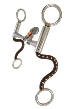 Tom Balding Short S Double Cross Bit 7 Tom Balding Short S Double Cross Bit -Horse Gear Shop short s shank double cross side tom balding 68972.1684957054