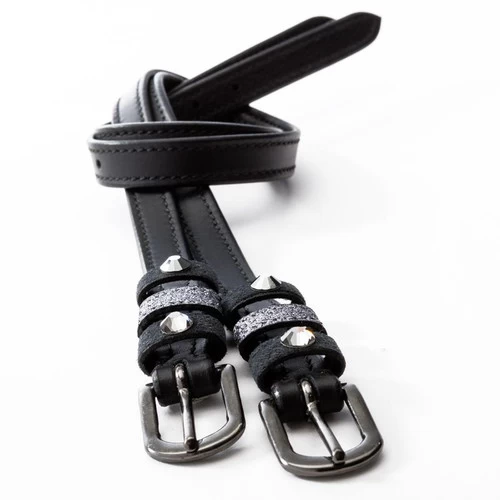 Kavalkade Crystal Leather Spur Straps 5 Kavalkade Crystal Leather Spur Straps - Image 3