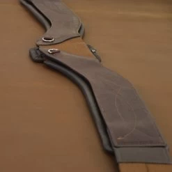 StretchTec Shoulder Relief Girth -Horse Gear Shop stretchtec shoulder relief brown front side ST JMP BRN total saddle 26830.1689017369